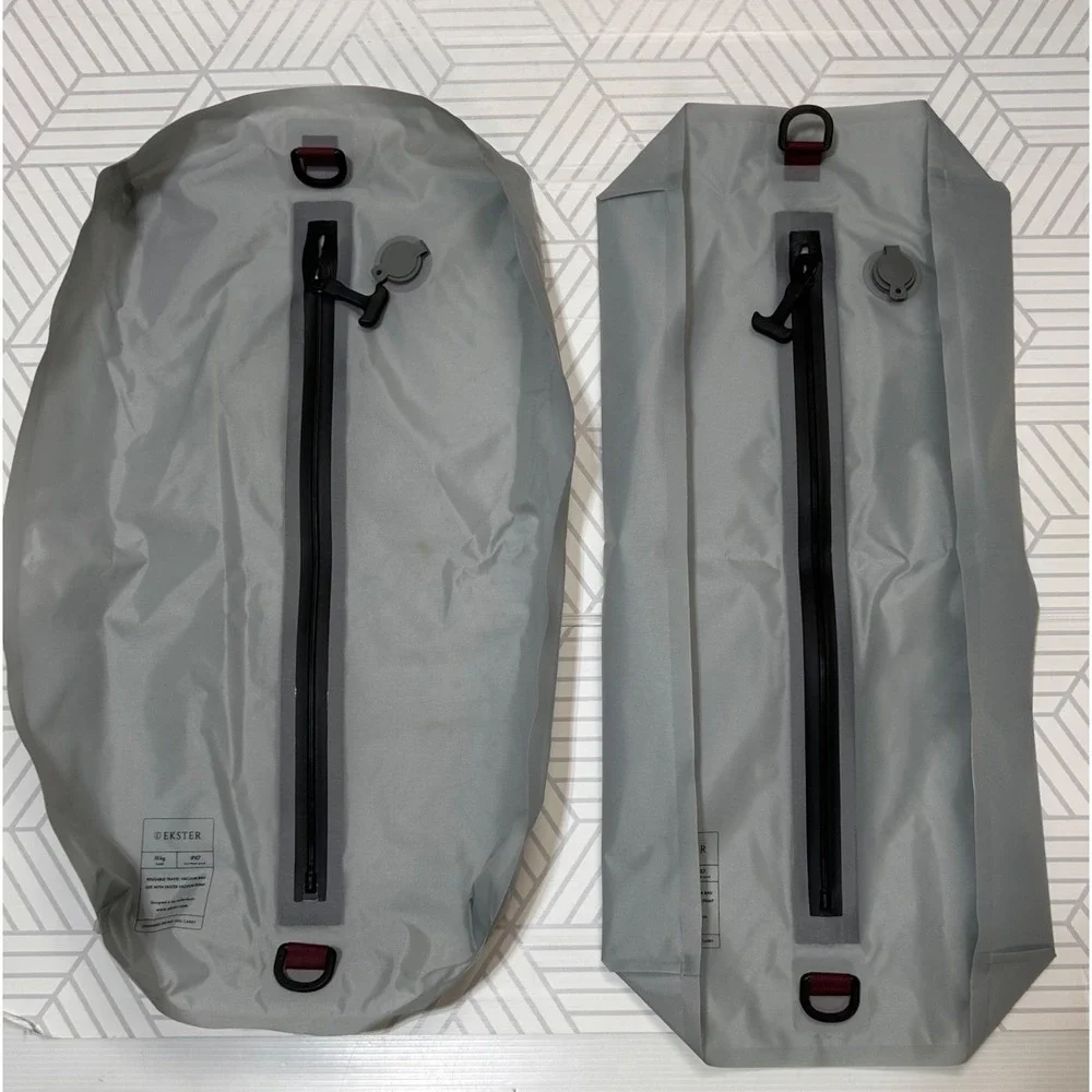 Lot of 2 Ekster Travel Pack Vacuum Bag Travel Compression Storage Bags 25